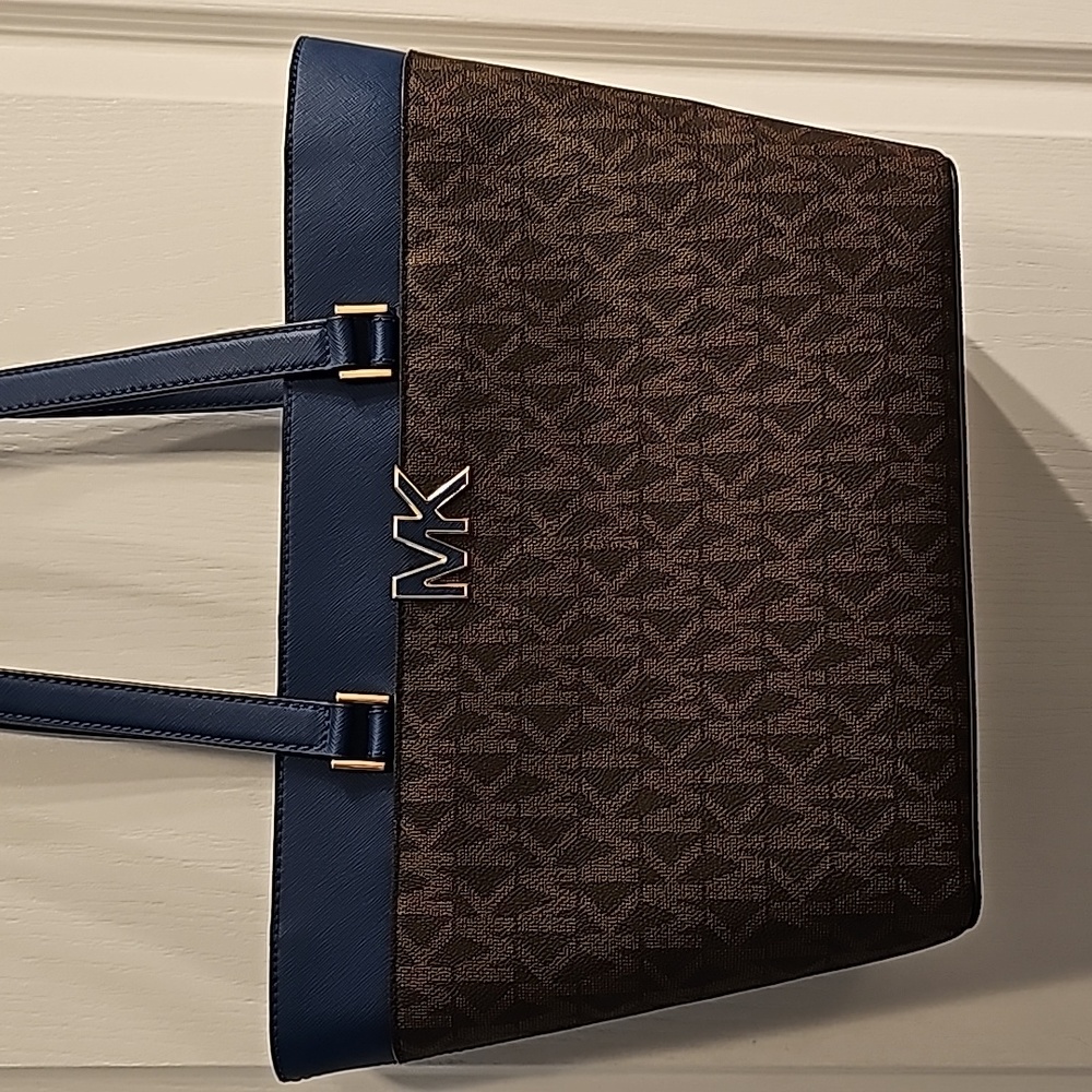 Michael Kors Large Tote "Florence" River Blue